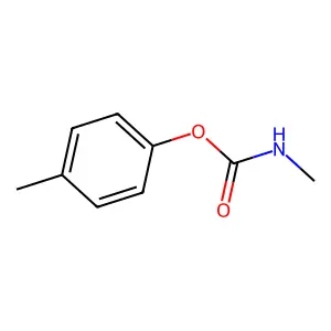 p-Tolyl methylcarbamate structure