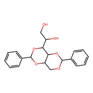 (1,3:2,4) Dibenzylidene sorbitol (DBS) structure