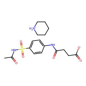 Compound C17H25N3O6S structure