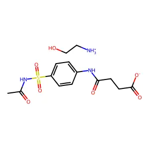 Compound C14H21N3O7S structure