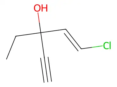 ethchlorvynol structure