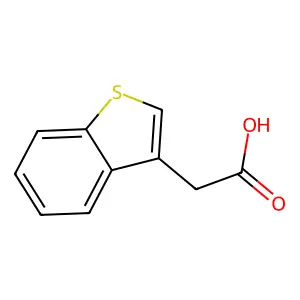 Benzo[b]thiophene-3-acetic acid structure
