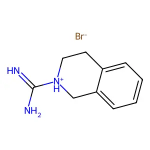 1,2,3,4-tetrahydroisoquinolin-2-ium-2-carboximidamide bromide structure