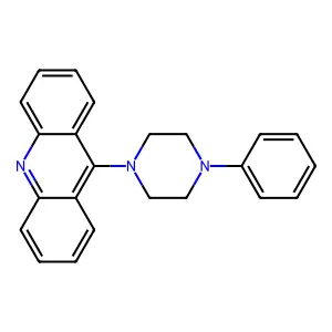 Compound C23H21N3 structure