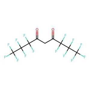 1,1,1,2,2,3,3,7,7,8,8,9,9,9-tetradecafluorononane-4,6-dione structure