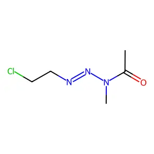 1-(2-Chloroethyl)-3-methyl-3-acetyltriazene structure