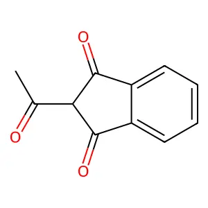 Compound C11H8O3 structure