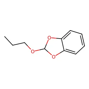 1,3-Benzodioxole, 2-propoxy- structure