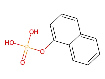 1-Naphthyl phosphate structure