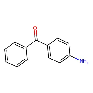 4-Aminobenzophenone structure