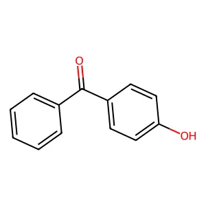 4-Hydroxybenzophenone structure