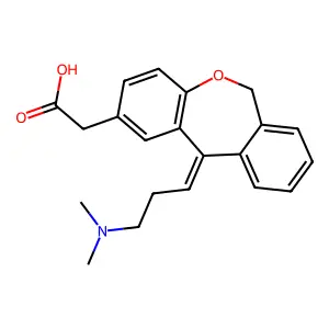 (E)-Olopatadine structure