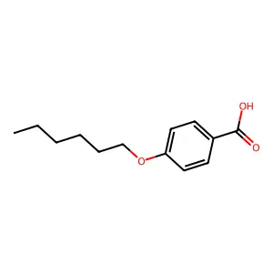 4-(Hexyloxy)benzoic acid structure