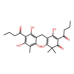 Compound C24H30O8 structure