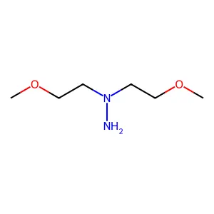 1,1-Bis(2-methoxyethyl)hydrazine structure