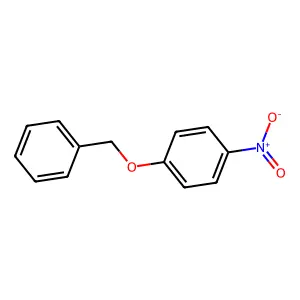 Benzyl 4-nitrophenyl ether structure