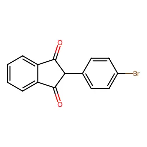 Compound C15H9BrO2 structure