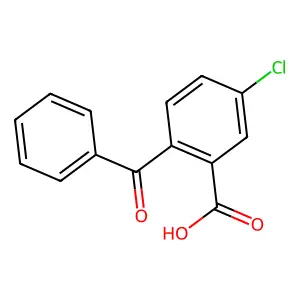 BENZOIC ACID, 2-BENZOYL-5-CHLORO- structure