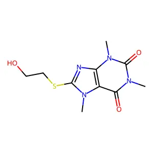 Compound C10H14N4O3S structure