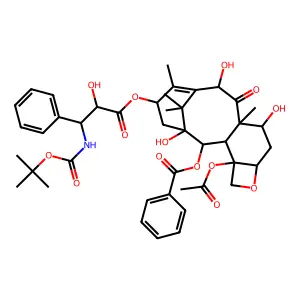 Docetaxol structure