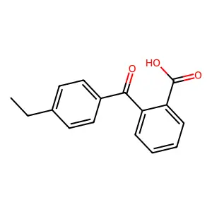 Compound C16H14O3 structure
