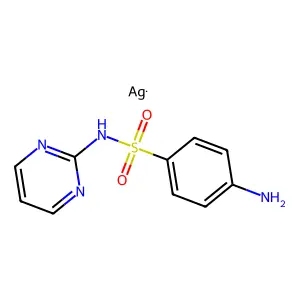 Compound C10H10AgN4O2S structure
