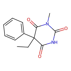 Mephobarbital structure