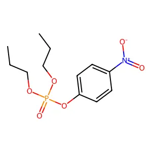 (4-nitrophenyl) dipropyl phosphate structure