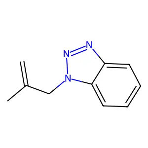 1-(2-METHYL-ALLYL)-1H-BENZOTRIAZOLE structure