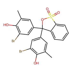 Bromocresol purple structure
