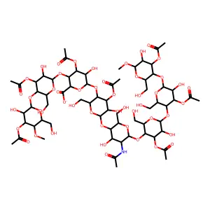 Acemannanan structure