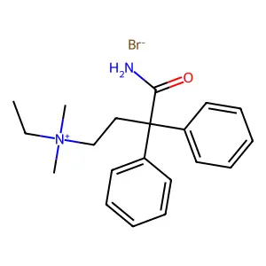 Ambutonium bromide structure