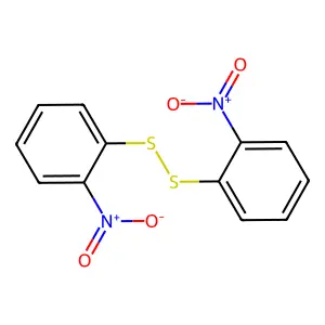 Bis(2-nitrophenyl) disulfide structure