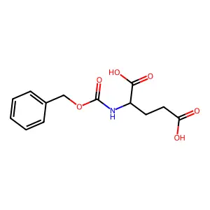 N-Carbobenzoxy-L-glutamic acid structure
