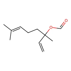 Linalyl formate structure