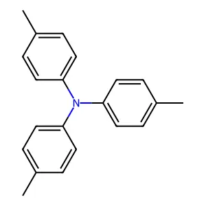 Tri-p-tolylamine structure