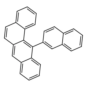 12-naphthalen-2-ylbenzo[a]anthracene structure