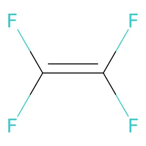 TETRAFLUOROETHYLENE structure
