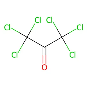 HEXACHLOROACETONE structure