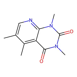 1,3,5,6-tetramethylpyrido[2,3-d]pyrimidine-2,4-dione structure