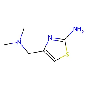 4-[(dimethylamino)methyl]-1,3-thiazol-2-amine structure