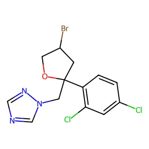Bromuconazole structure