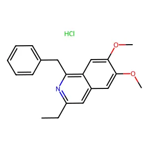 Moxaverine hydrochloride structure