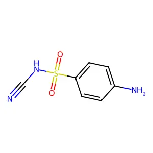 4-Amino-N-cyanobenzenesulfonamide structure
