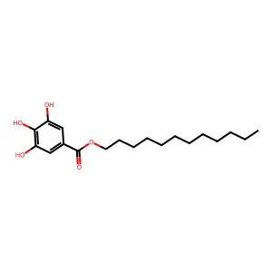 Dodecyl gallate structure