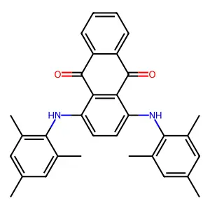 Solvent Blue 104 structure