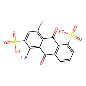 Compound C14H8BrNO8S2 structure