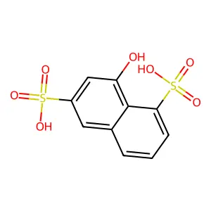 Compound C10H8O7S2 structure