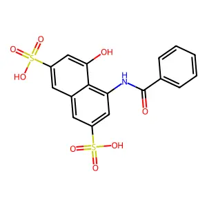 Compound C17H13NO8S2 structure
