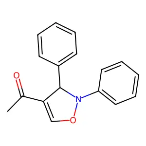1-(2,3-diphenyl-3H-1,2-oxazol-4-yl)ethanone structure